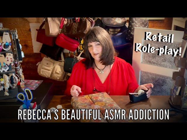 ASMR Retail Clerk Role Play! Checking you out at the Littlest Consignment Shop! (Soft Spoken only)