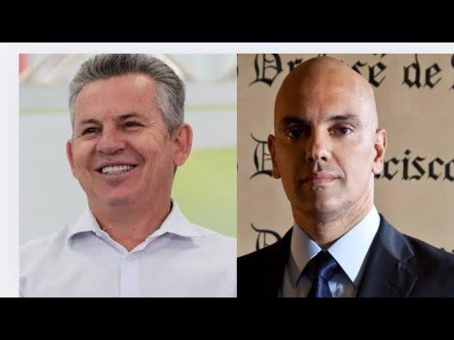 GOVERNADOR MAURO MENDES FALA SOBRE O FIM DE ALEXANDRE DE MORAES