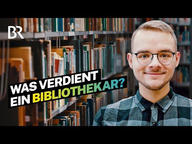 Verbeamtet als Bibliothekar: Arbeitsalltag und Gehalt an der Hochschule I Lohnt sich das? I BR