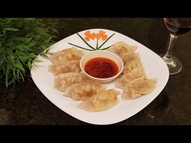 Easy Home Cook Frozen Dumplings to Pot Sticker / Fried Dumplings (HD)-锅贴/煎饺-家庭简易做法