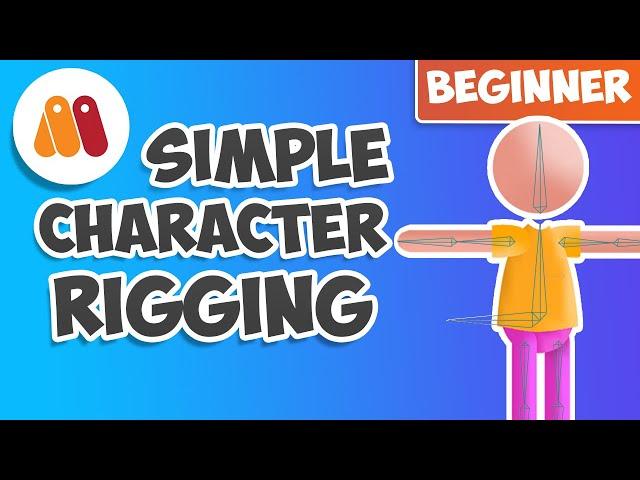 Simple Character Rigging in Moho | Moho Pro 13 Tutorial