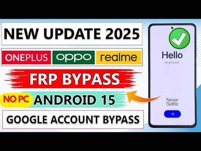 All Oppo/Realme ANDROID 14 : Google/ FRP Bypass (without pc) - Share Article Not Working