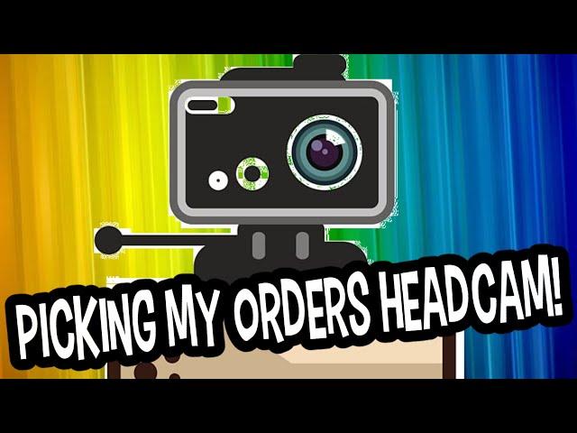 ANOTHER £400 WORTH OF SALES | PICKING MY WEEKEND ORDERS | HEADCAM *SPECIAL* | UK EBAY RESELLER