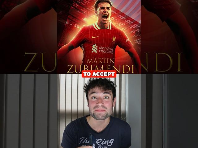 Zubimendi ACCEPTS Liverpool Move  