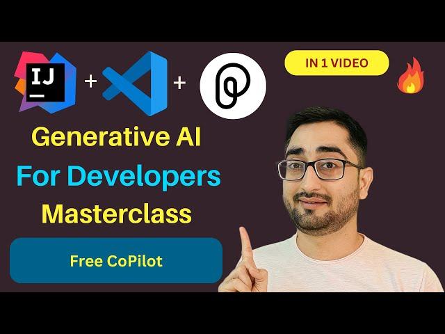 Master Generative AI For Developer Productivity | Free and Easy to Use Copilot in your IDE