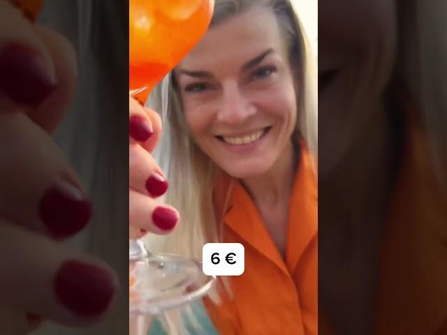 Апероль в Лигурии: цена vs вкус #апероль #aperolspritz #италия #лигурия #shorts