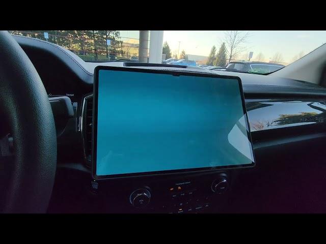 Tablet mount in 2022 Ford Ranger