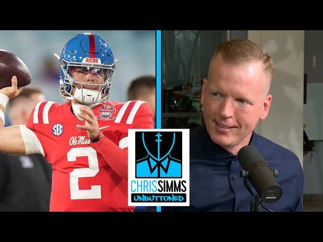 NFL Draft 2025 QB rankings: Jaxson Dart, Ole Miss | Chris Simms Unbuttoned | NFL on NBC
