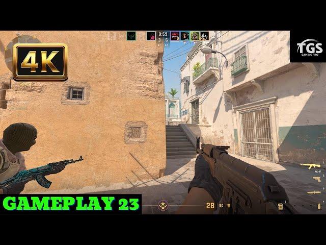 1080K Counter-Strike 2 Pure Gameplay No Commentary | TGS GAMING PRO