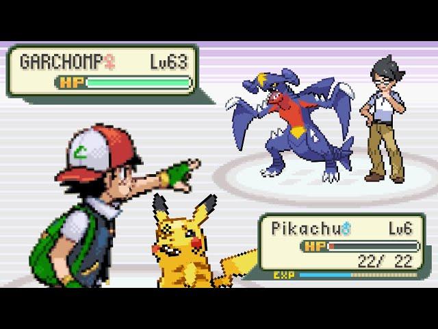 Ash vs Competitive Trainer Pokémon Battle