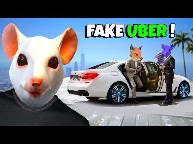 FAKE UBER JEFUIESTE PASAGERII pe GTA 5 RP!