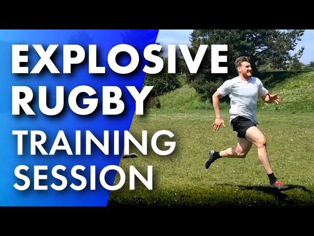 Explosive Rugby Speed & Agility Training [ Axe Rugby ]