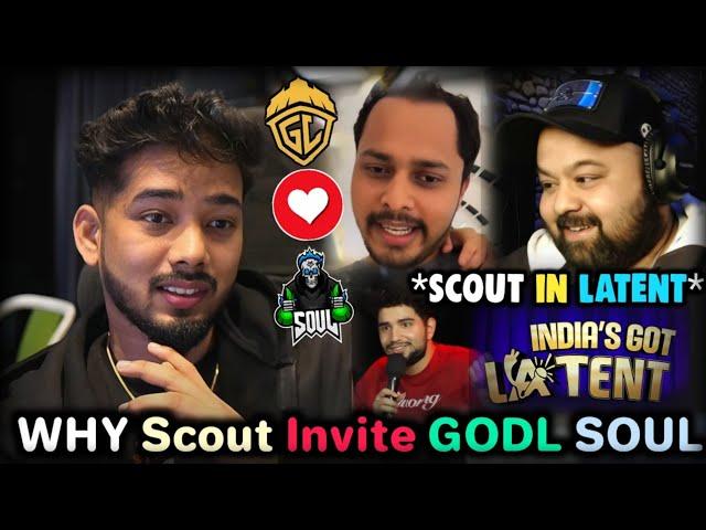 Scout Invite GODL SOUL  Savage Reply  Samay Invite Scout in Latent  Scout 1v3 