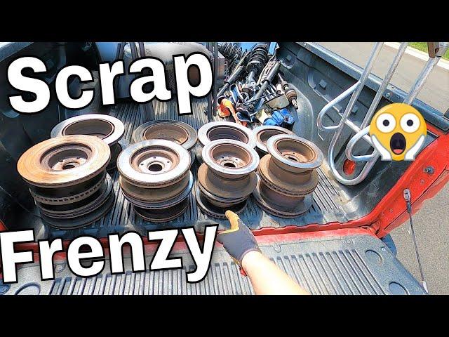 Dumpster Diving Scrap Madness - Making Bank