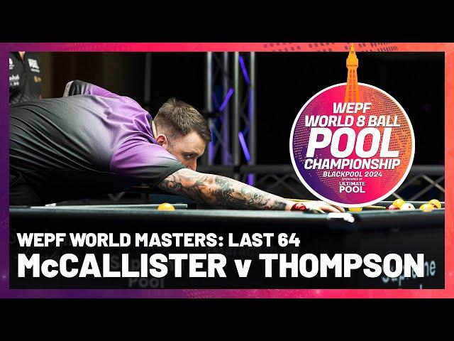 '"THE BEST VISION IN THE GAME'' | McAllister v Thompson | 2024 World Championships WEPF Mens Masters