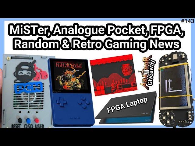 MiSTer, Analogue Pocket, FPGA, Random & Retro Gaming News (ep143)
