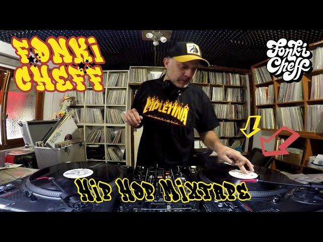 All Vinyl dj Set - Classic Hip Hop Mixtape - Fonki Cheff