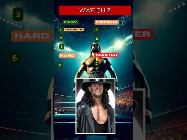 Only a Real WWE Fan can ACE this Ultimate WWE Quiz! #WWE  #quiz #trivia