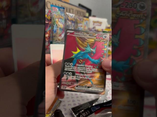 Ripping the Walmart Tyrannnitar box! Paradox is first! #tcgcards #tcgpokemon