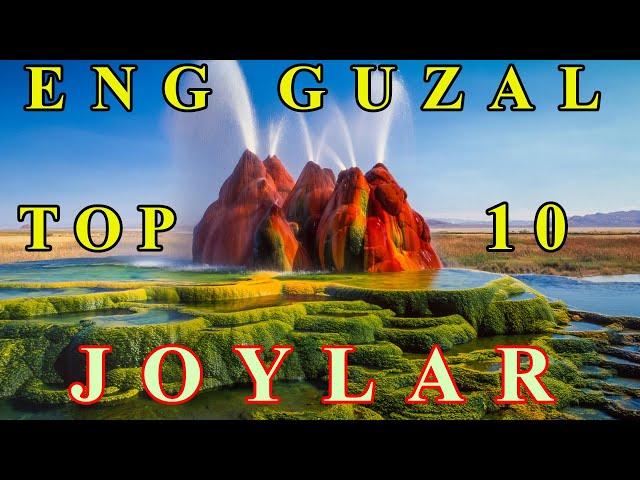 ▶SAYYORAMIZDAGI ENG G'AIRI ODDIY GUZAL JOYLAR. #topfaktlar#top#qiziqarli