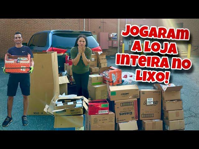 Jogaram a loja inteira no lixo dos Estados Unidos!