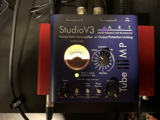 ART Tube MP Studio V3 Sound Test on Vocals