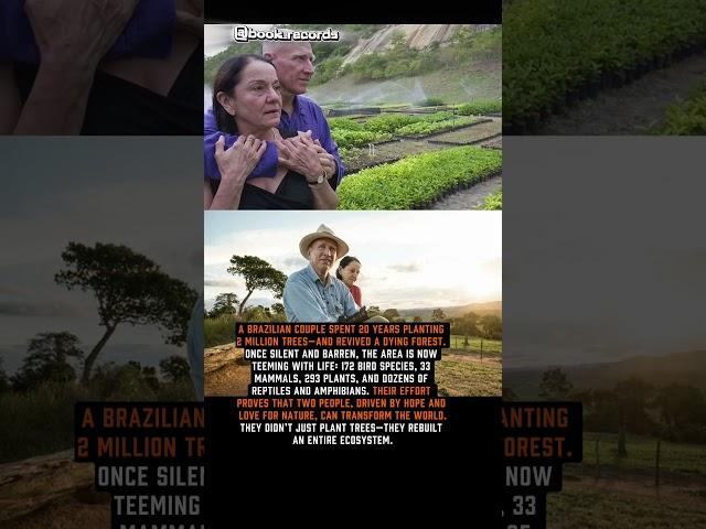 A Couple Rebuilt an Entire Ecosystem  #history #book_records #interestingfacts