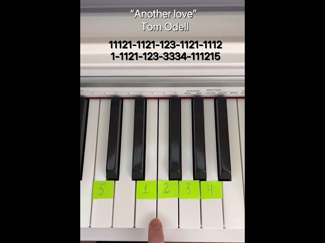  "Another love" - Tom Odell (piano version) 