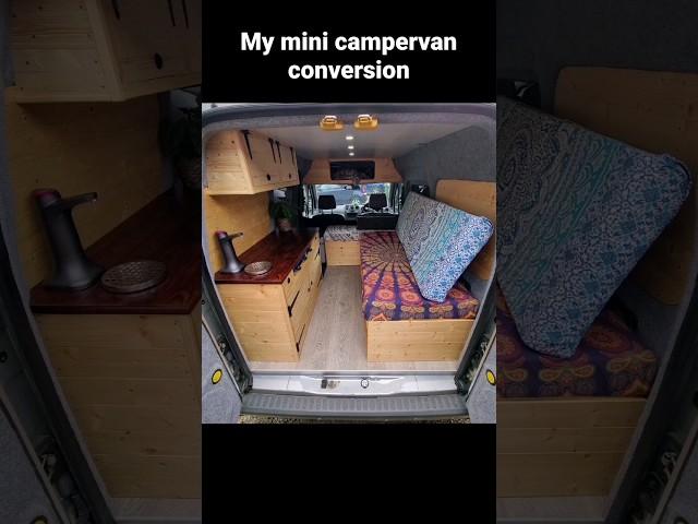 Mini ford transit connect campervan conversion