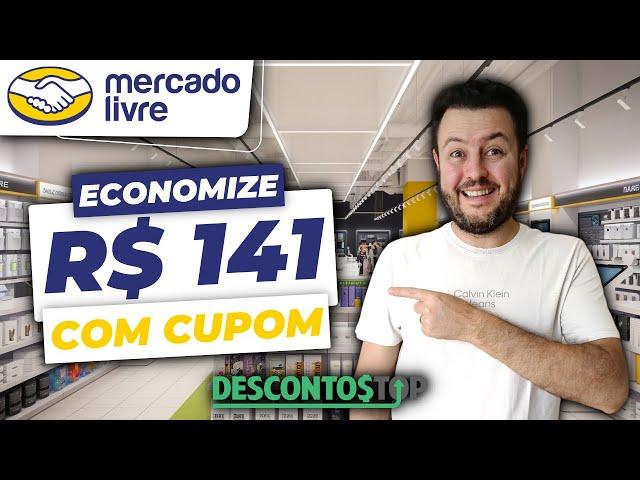 CUPOM DE DESCONTO MERCADO LIVRE DEZEMBRO 2024 | ECONOMIZEI R$141 EM PANELAS