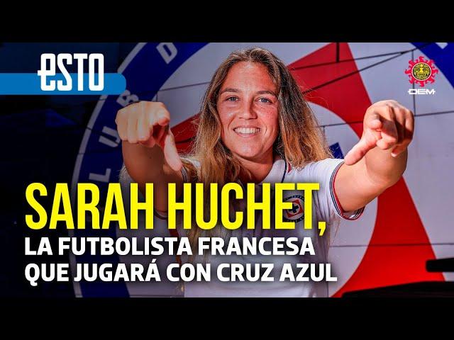 Sarah Huchet quiere dejar huella en la Liga MX Femenil con Cruz Azul