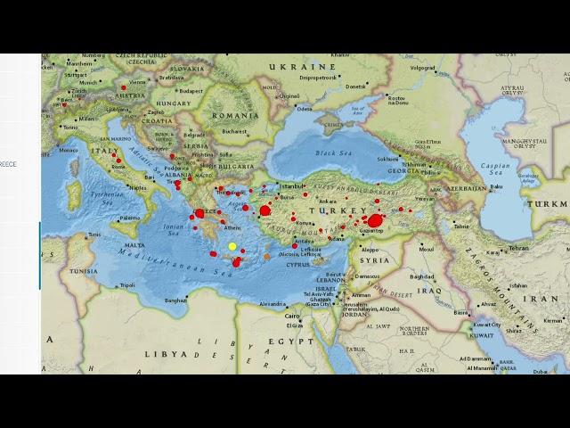 Процессы происходящие в Турции! Сейсмичность дня: Камчатка, Памир, Непал, Мадагаскар, Ява, 66 вулкан
