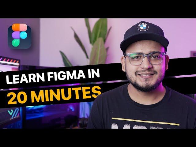 Figma UI Design Tutorial: Get Started in Just 20 Minutes (2022) - Hindi