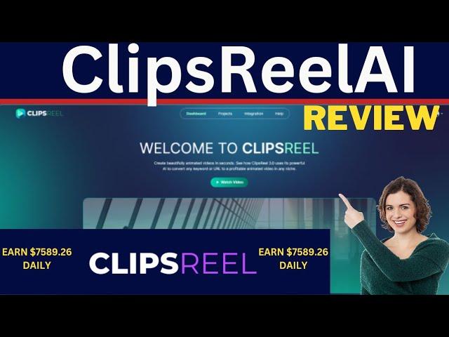 ClipsReel Ai Demo - Turn ANY URL Into A Video