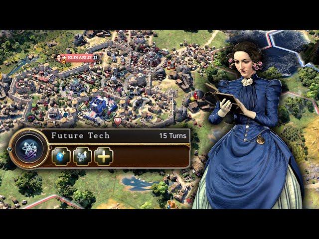 Achieving SCIENCE MASTERY as Ada Lovelace! - Deity Civ 7 - Antiquity Age