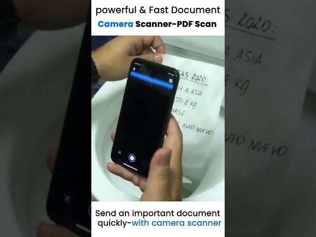 How to scan documents on iphone