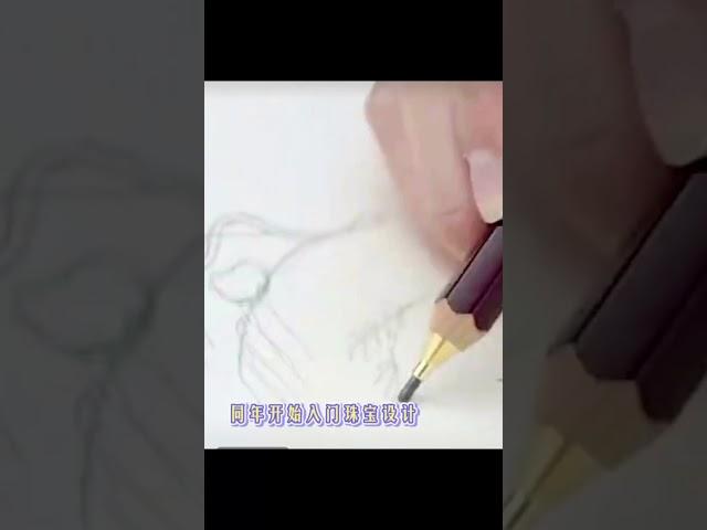 年過半百入門珠寶，逆境中成長的設計天才#shorts