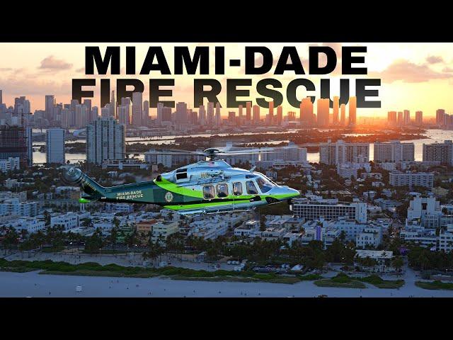 MIAMI-DADE FIRE RESCUE | MASTER OF ALL TRADES | FLYING THE AW139