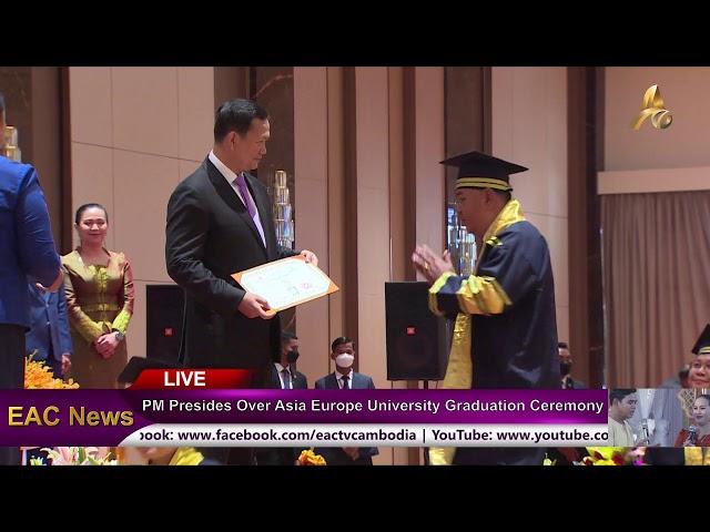 PM Presides Over Asia Europe University Graduation Ceremony