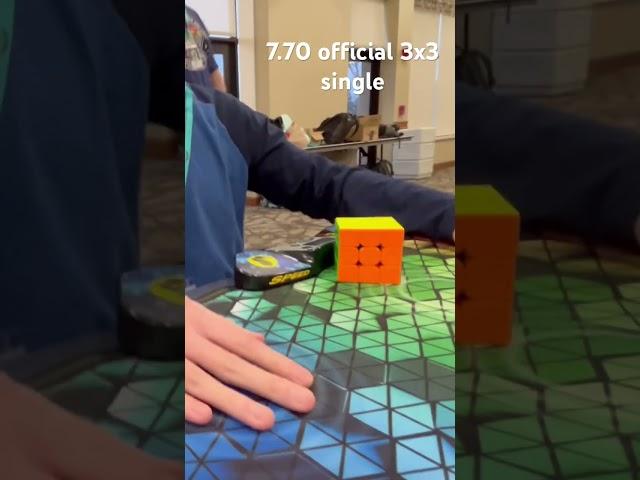 7.70 official 3x3 single