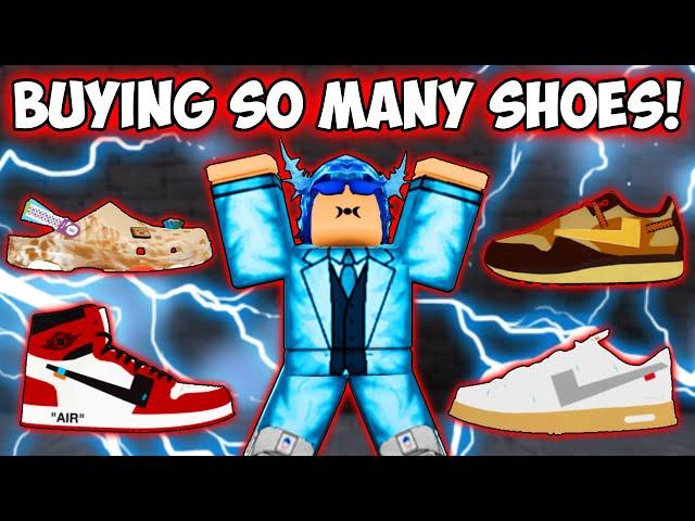 Buying SO MANY Shoes In Sneaker Resell Simulator! Sneaker Con Hustle #21 (Roblox)