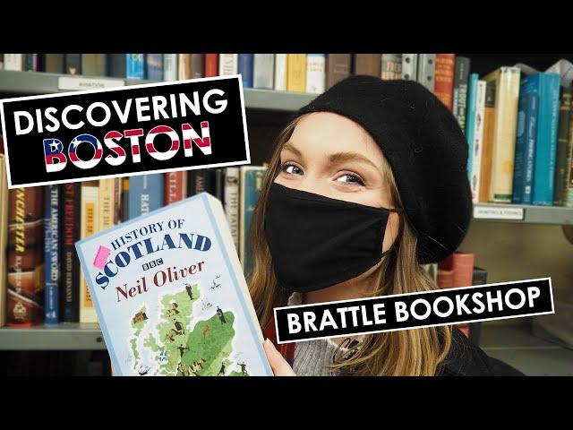 Visiting Boston's Oldest Used Bookstore - Brattle Book Shop