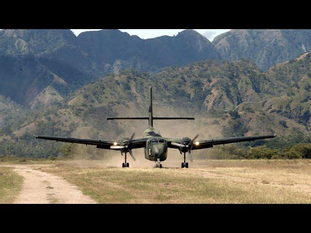 Top 10 Iconic RAAF Aircraft - 5: de Havilland Canada DHC-4 Caribou.