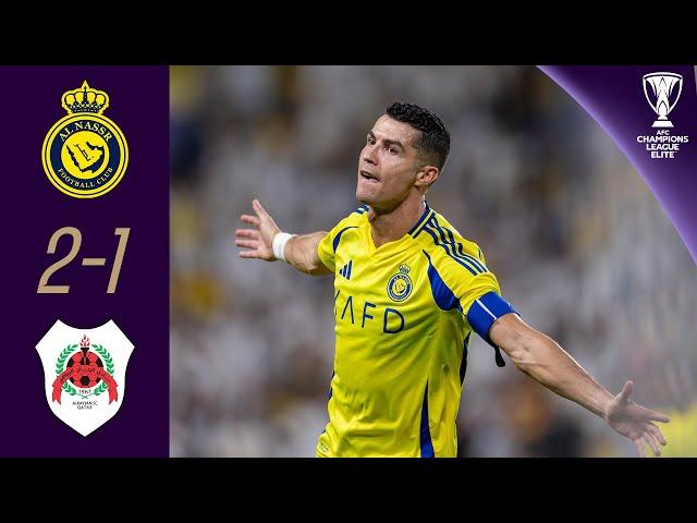 CR7 and Mané score! | Al Nassr (KSA) - Al Rayyan SC (QAT) | Highlights | AFC Champions League Elite™