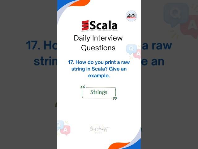 Scala Interview Questions | Cloud Data Engineer #ProgrammingTips #adf #scala #java #javaprogramming