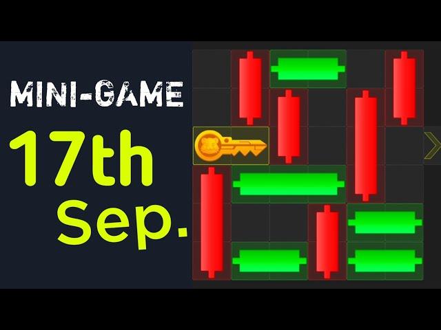 17 September Mini Game Key 100% Solved | Hamster Kombat Puzzle For Today September 17