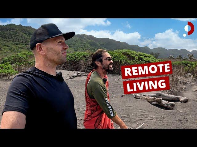 Invited to the Most Remote Corner of Hawaii (traditional living) 