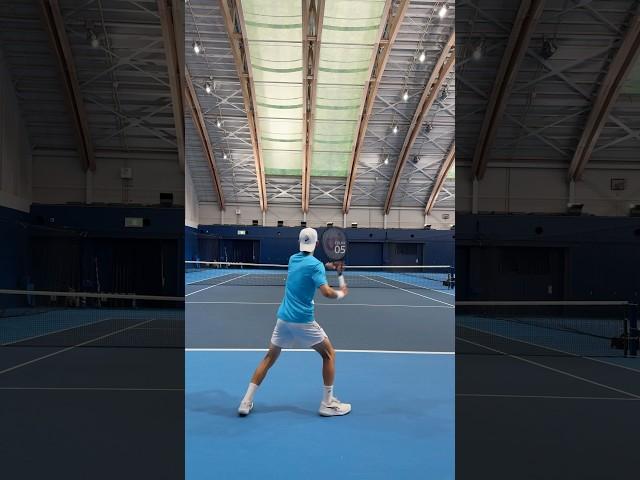 Use the whole body #tennis #tennislife #asicstennis #ontennis #rf