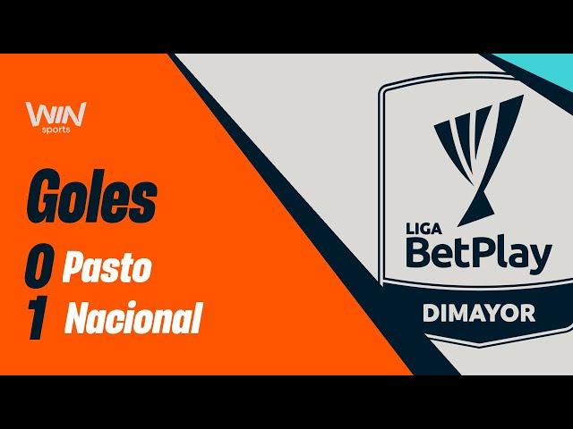 Pasto vs. Nacional (goles) | Liga BetPlay 2024-2 | Cuadrangulares - Fecha 2