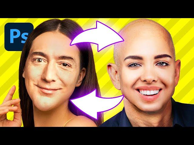 How To Face Swap in Photoshop    (Tutorial)